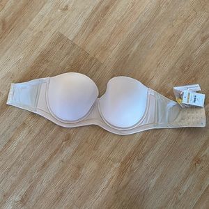 Nude strapless bra - 32G